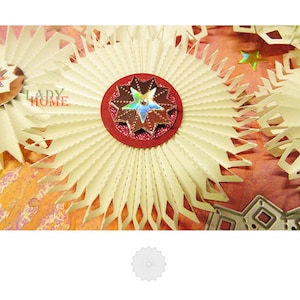 Molde de corte de metal de flores em círculo, matrizes de artesanato, modelo de estêncil, matrizes de scrapbooking, cartão faça você mesmo, novas matrizes, corte, matrizes de metal