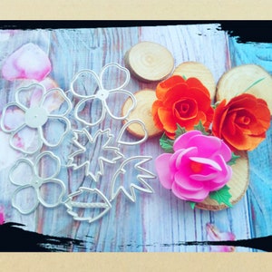 Novas flores de corte de metal, matrizes de artesanato, modelo de estêncil, matrizes de scrapbooking, cartão faça você mesmo, novas matrizes, corte, matrizes de metal