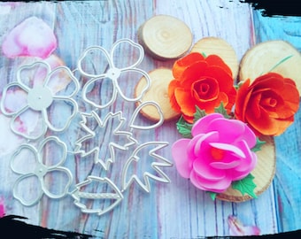 New Flowers Metal Cutting Die,Craft Dies, Stencil Template,Scrapbooking Dies,DIY Card Making New Dies,Die Cut,Metal Dies