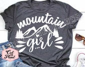 Mountain girl svg the mountains are calling svg mountains dxf outdoor svg mountain life svg mountains png camping svg rockies mountains eps