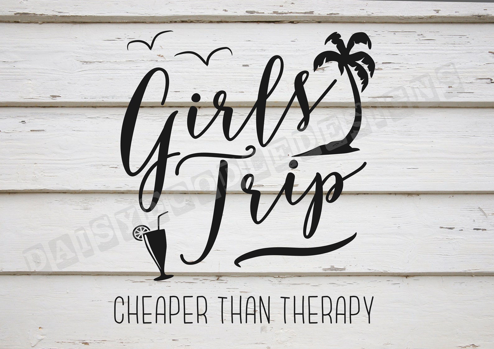 Girls Trip Beach SVG