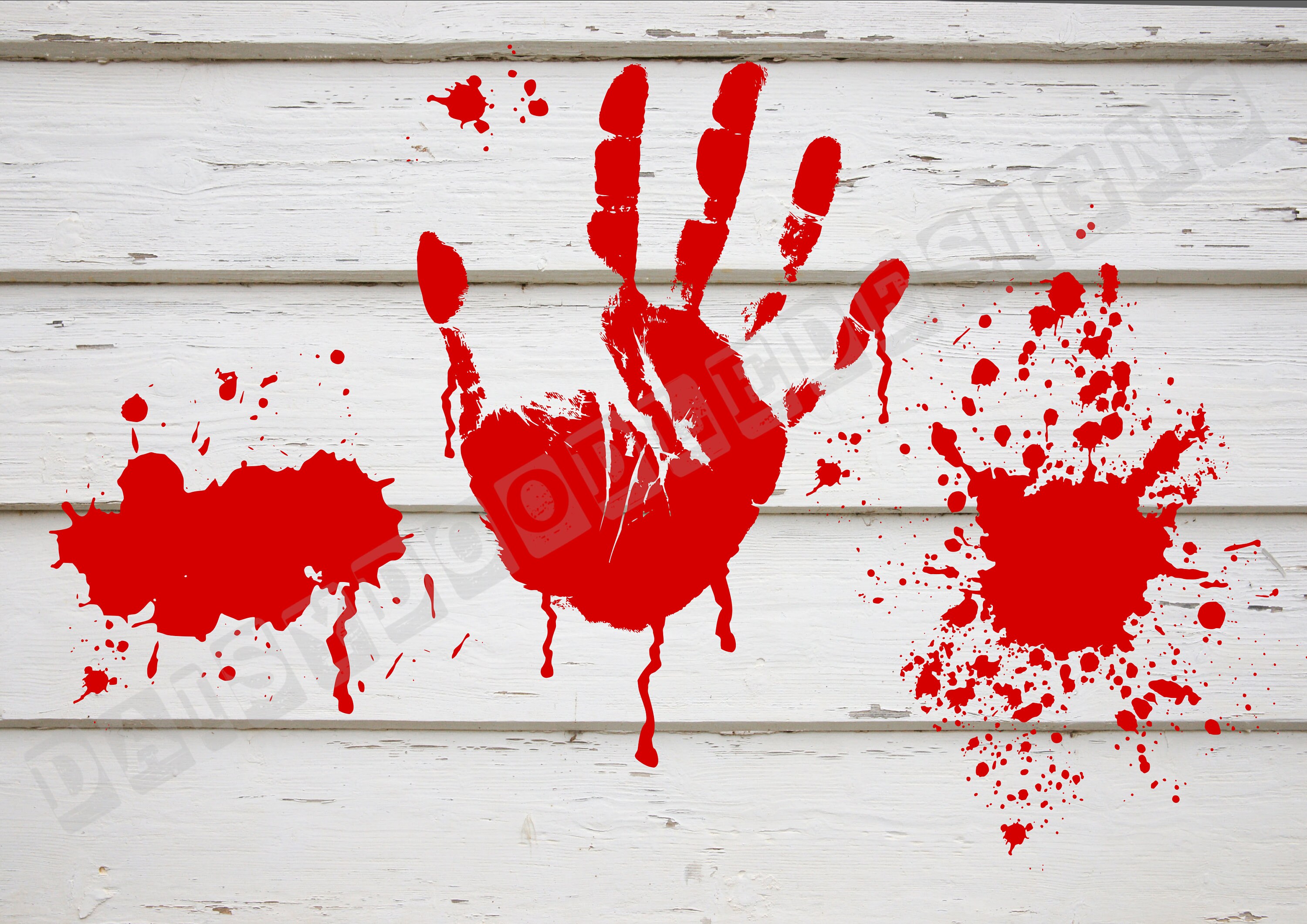 Blood splatter svg halloween svg hand print blood cut file svg | Etsy
