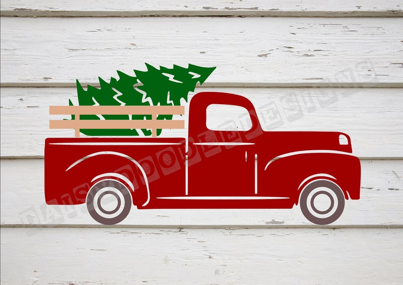 Free Free 199 Hallmark Red Truck Svg SVG PNG EPS DXF File
