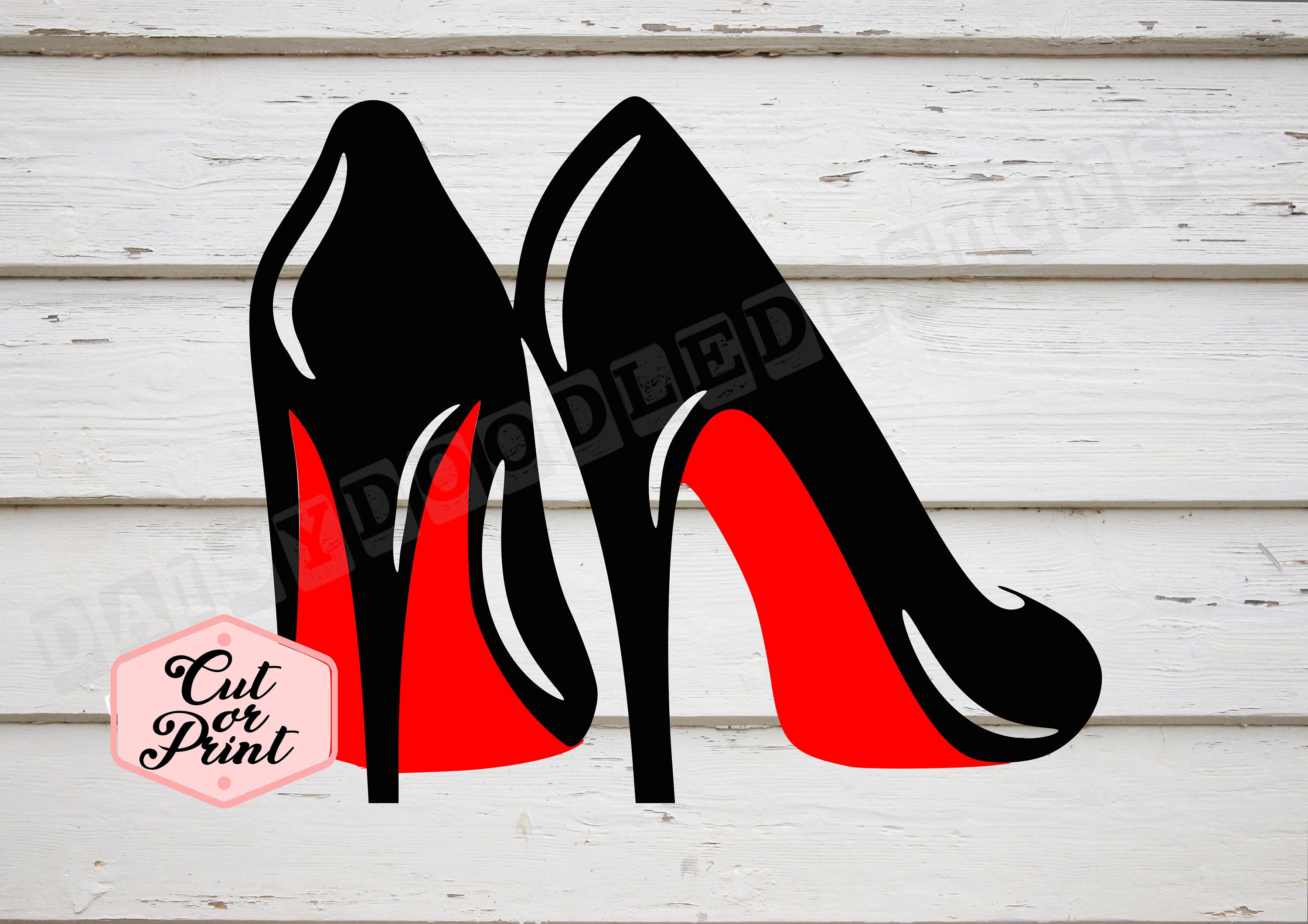 Download Black Stiletto Svg High Heels Svg Stilettos Svg Louboutins Etsy