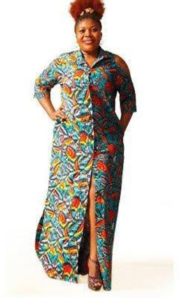 ankara plus size