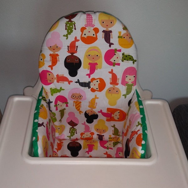 Reversible cover for Ikea antilop high chair