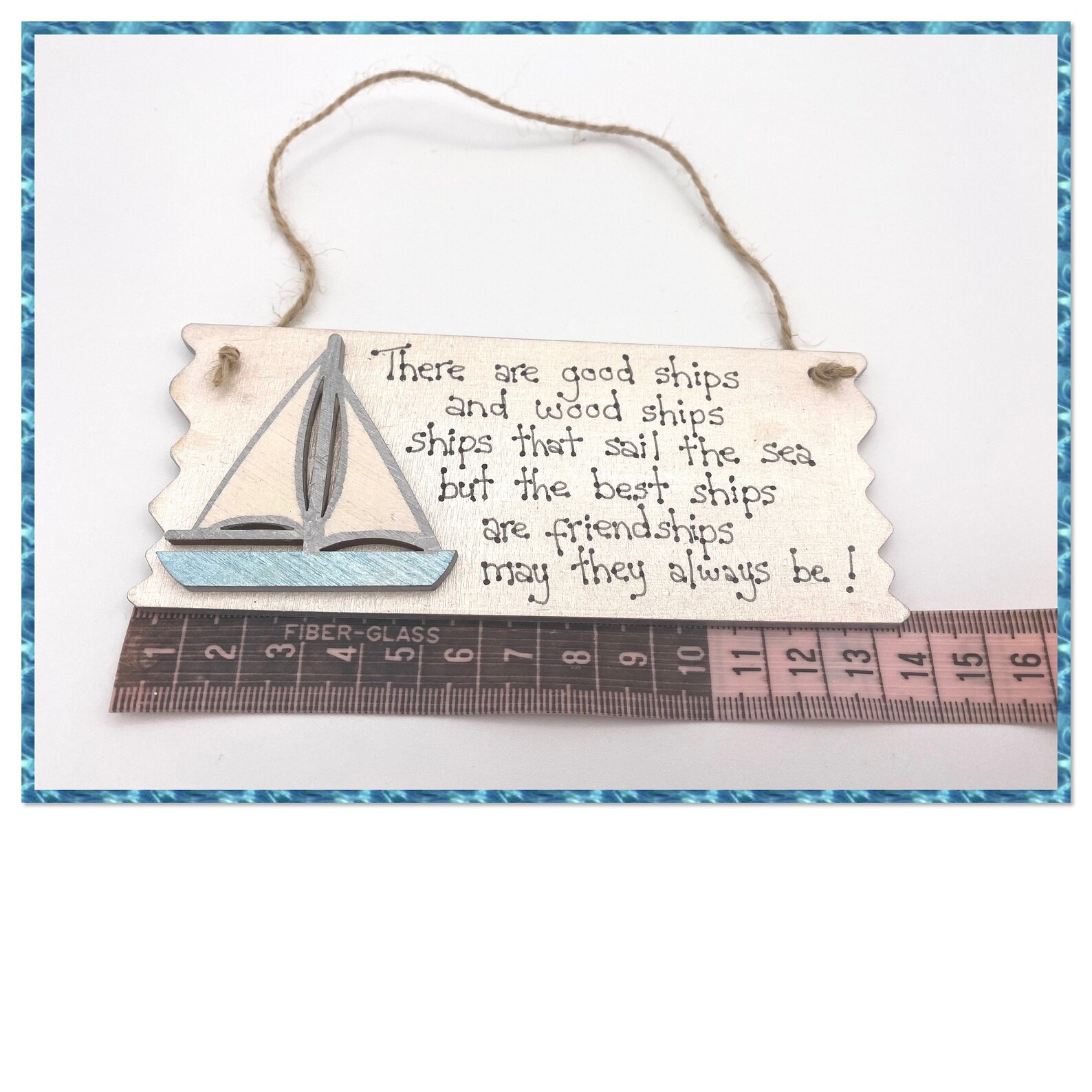 Sailing Boat friendship sign sailing gifts friendship Etsy