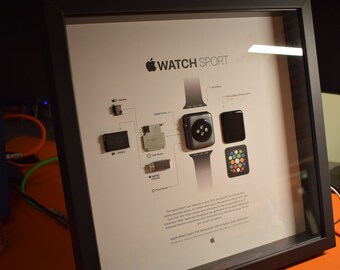 Apple Watch Framed 12 X 12