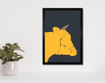 Bull Yellow - Digital Download