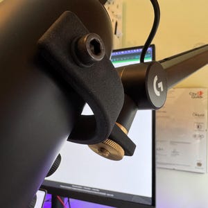 Logitech Compass Boom Arm Mic Mount – Sturdy and Adjustable Holder for Blue Yeti, Perfect for Streaming, Podcasts & Studio Setups bild 10