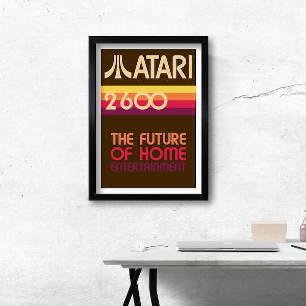 Atari Poster 1980’s - Digital Download