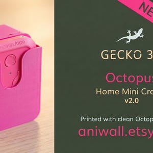 ¡ROSA! Soporte Octopus Home Mini / Soporte de concentrador sin cables impreso en 3D imagen 1