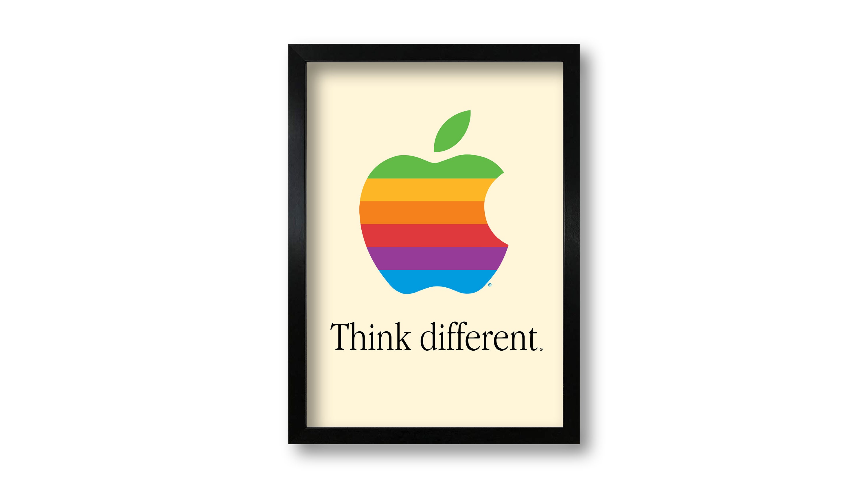 Apple 1980s Retro Poster Replica - Vintage Computer Art - A3