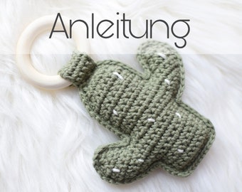 Instructions Crochet the cactus rattle handrim