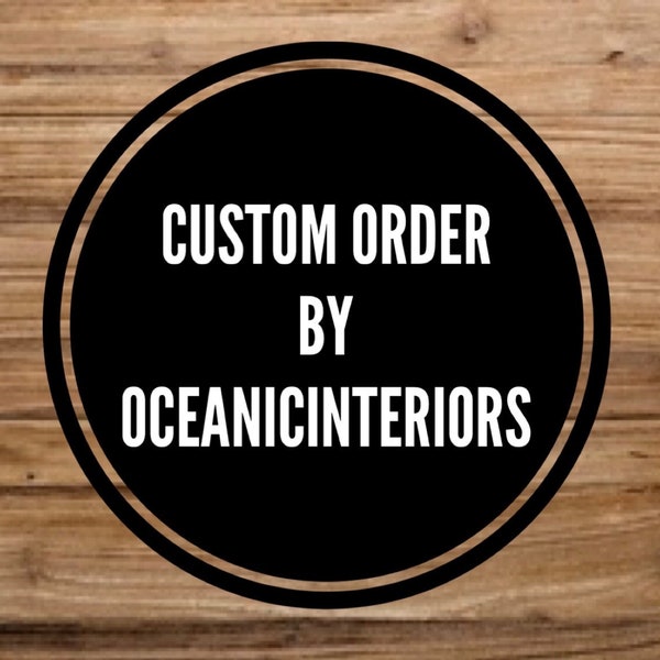Custom Design Order | Personalized Sign Request | Custom Order | Address Signs & More!