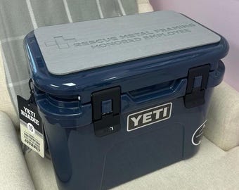 Custom Yeti Roadie 15 Cooler Pad: Personalized Engraved SeaDek Helm Pad