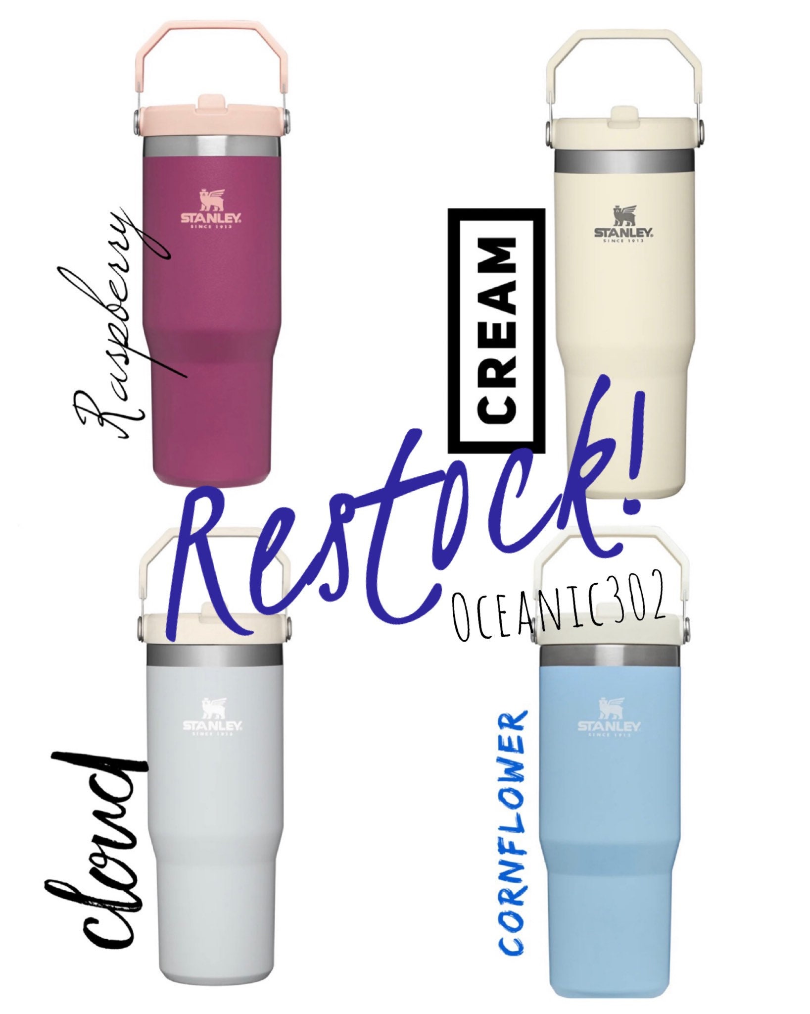 Stanley Iceflow Flip Straw Bottle Personalized Engraved Flip Etsy
