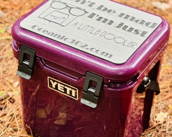 Custom SeaDek Yeti Cooler Pad Helm Pad Personalized Foam Pad Engraved With Your Design!