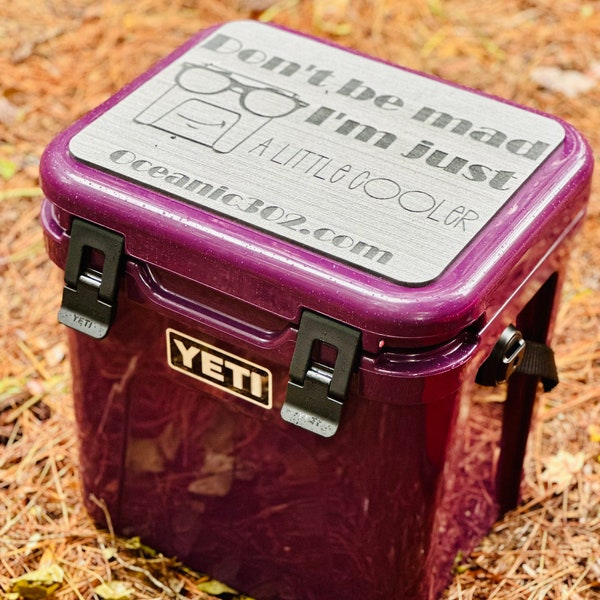 Custom SeaDek Yeti Cooler Pad Helm Pad Personalized Foam Pad Engraved With Your Design!