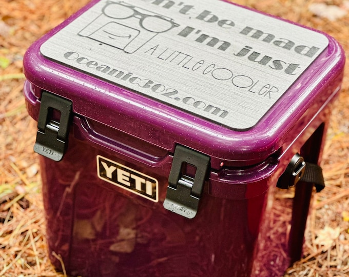 Custom Engraved SeaDek Cooler Pad: Personalized Foam Helm Pad