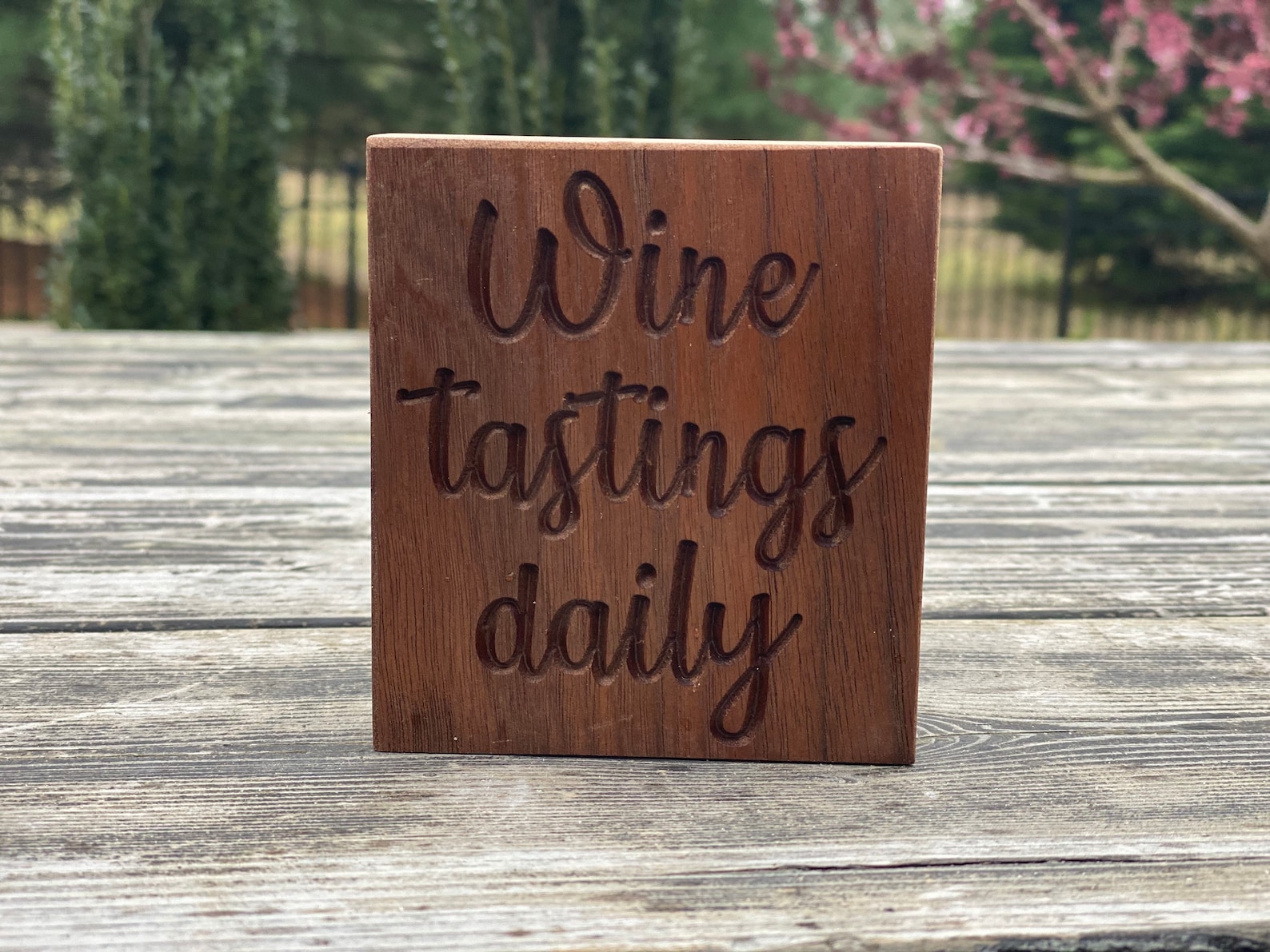 Wine Tastings Daily Wine Tasting Sign Wino Decor Wine - Etsy