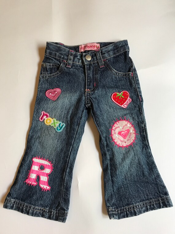 patched jeans for girls
