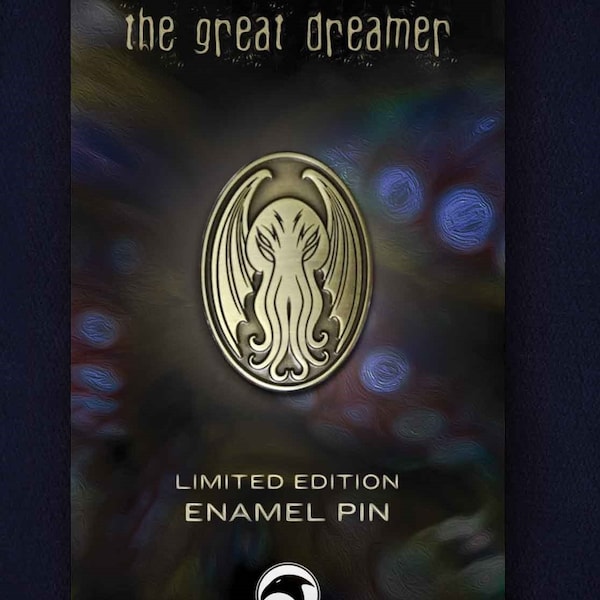 Limited Edition Cthulhu the Great Dreamer pin