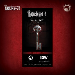 Locke & Key Limited Edition Ghost Key Pin