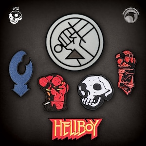 Hellboy/B.P.R.D.: MASSIVE Hellboy Patch Set