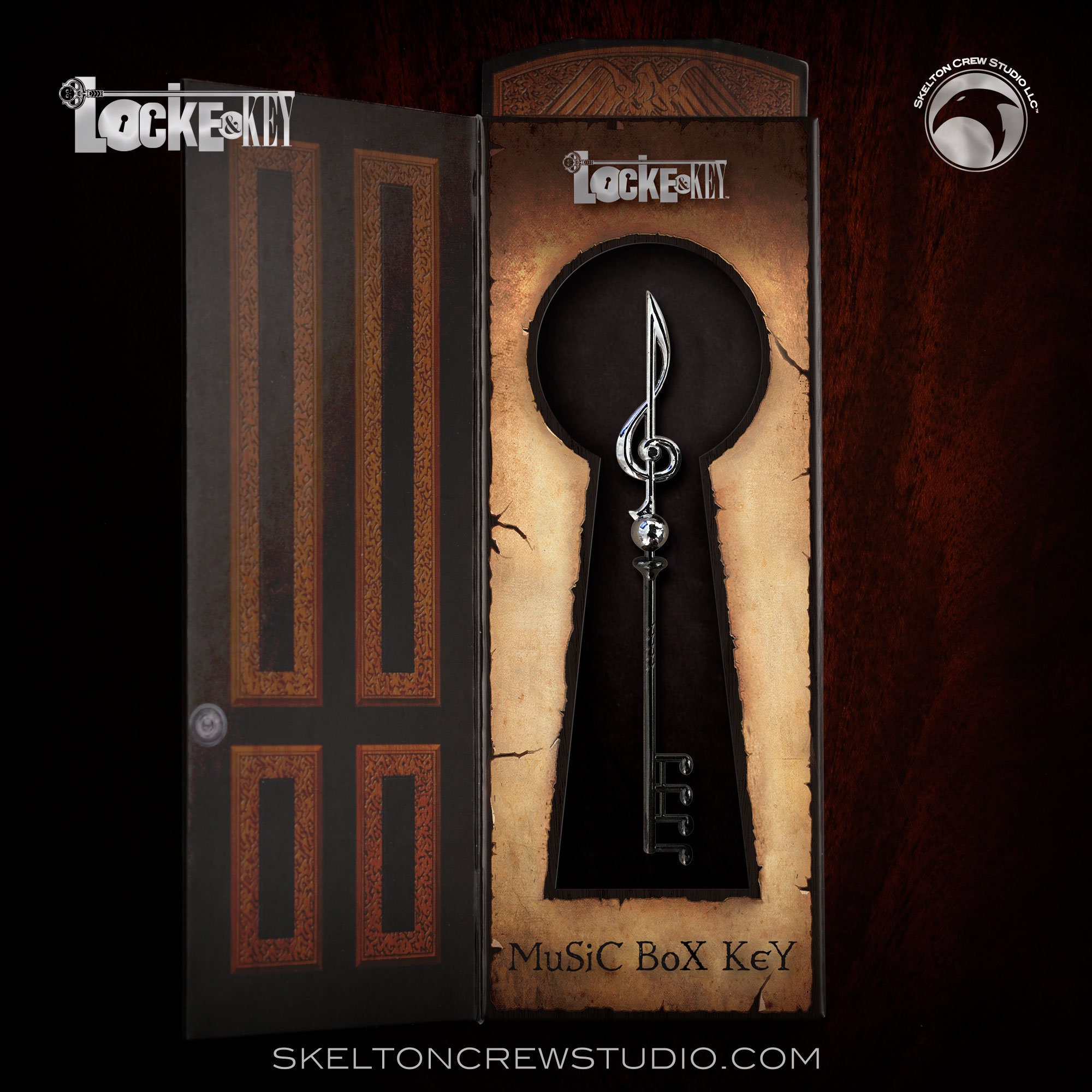 Locke Key Music Box Key