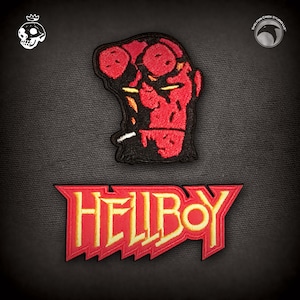 Hellboy & Hellboy Logo Patch Set