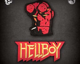 Hellboy & Hellboy Logo Patch Set