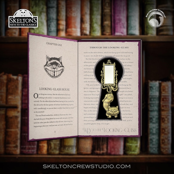 Skelton's Keys to the Classics: Key to the Looking-Glass from Through the Looking Glass — Alice in Wonderland universe