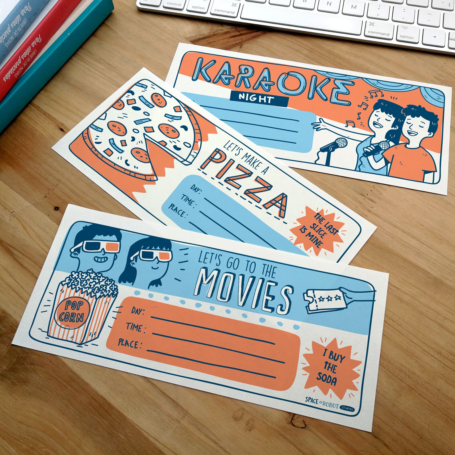 Printable Activities Coupons Etsy