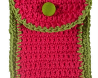 Phone or glasses pouch to make for Beginners at Crochet