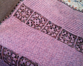 Easy Baby Blanket in Beginners Crochet stitches