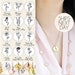 Birth Flower Necklace for Women Personalized Engraved Charm Necklace Best Friend Birthday Gift Summer Jewelry for Her -LCN-FL