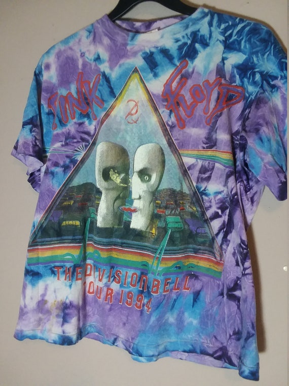 pink floyd tie dye shirt