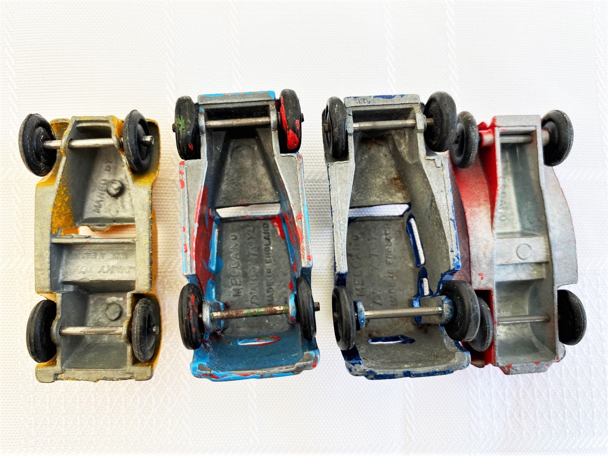 【激レア】英国製 DINKY TOYS 35シリーズ & サイドカー 6点 Set of 4 Dinky Toy Cars 35 Series - Etsy