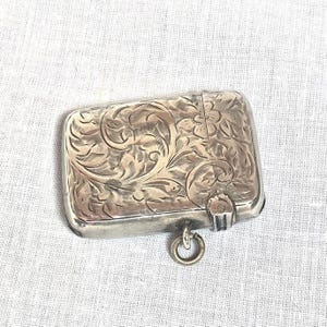 Antique Edwardian Silver Vesta