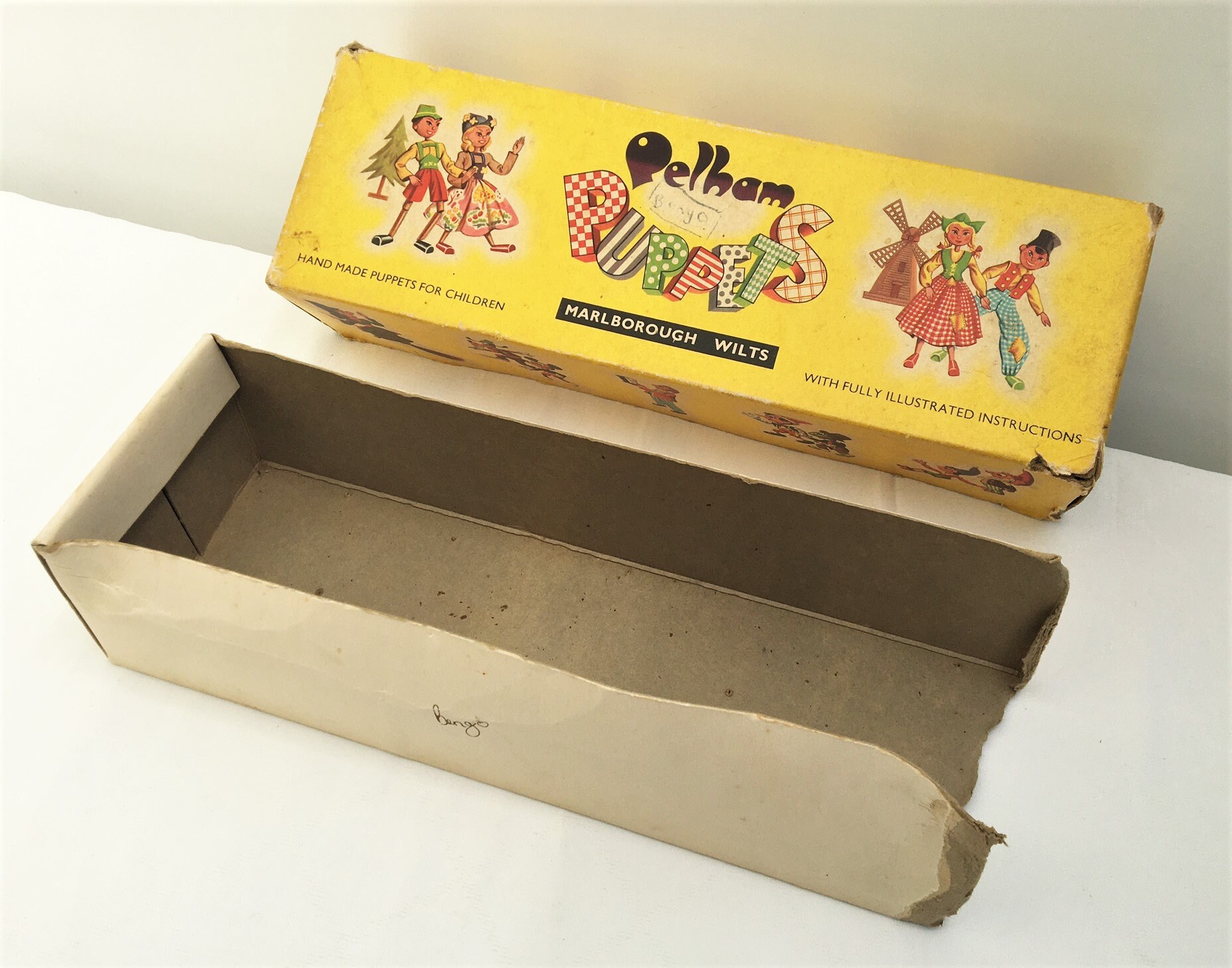 Vintage Pelham Puppet Bengo Boxer Dog With Original Sixties Etsy UK