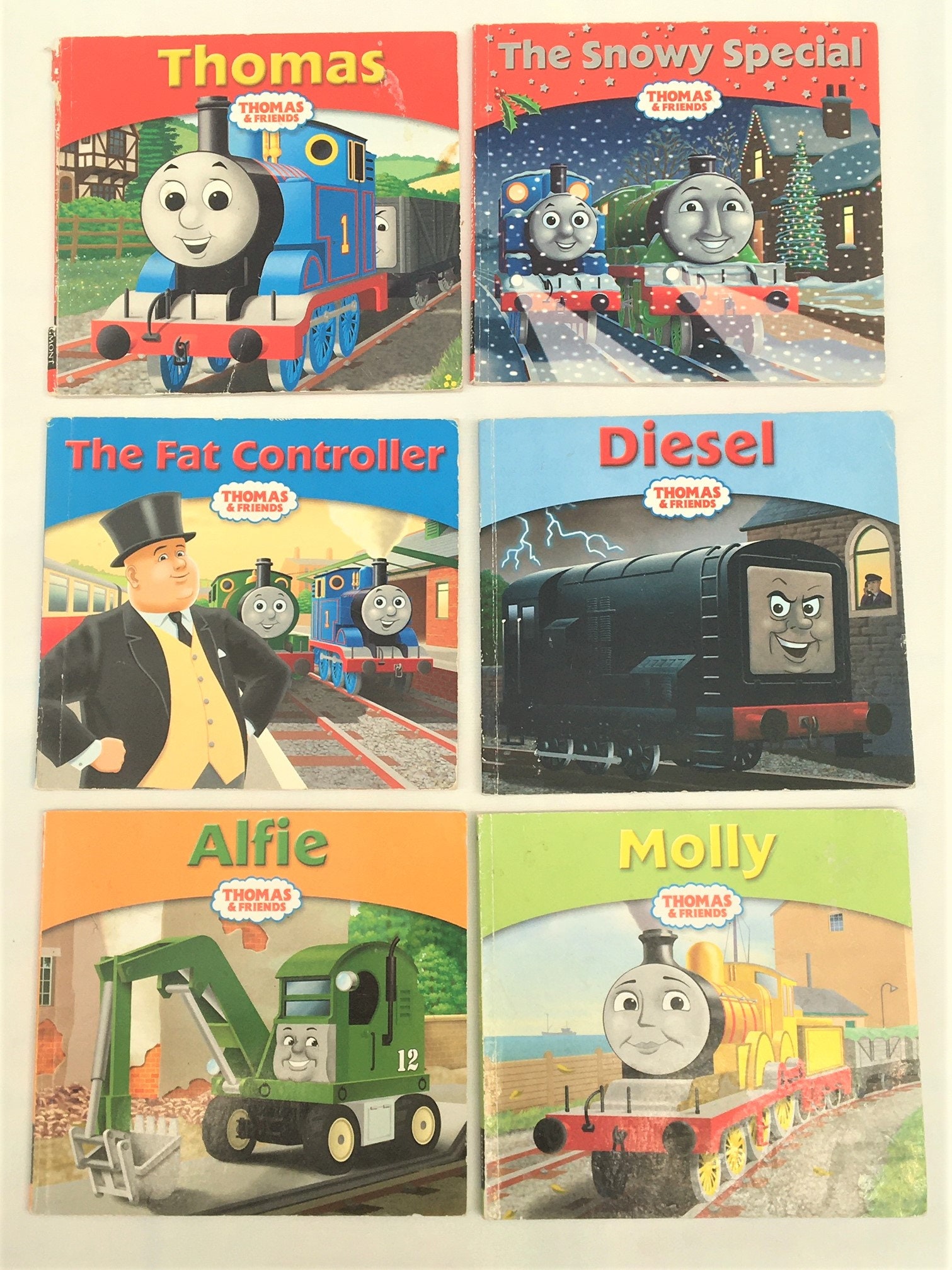 Thomas and Friends Books x Six | Etsy