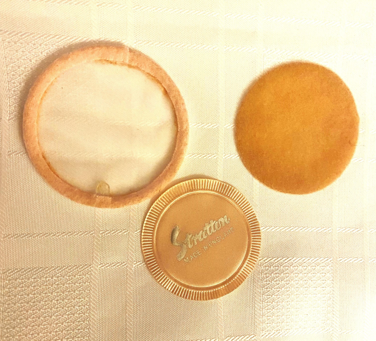 Vintage Stratton Interchangeable Initial Compact - Etsy
