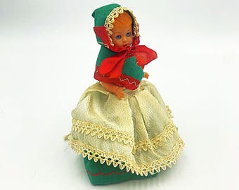 Vintage Souvenir Belgium Costume Doll