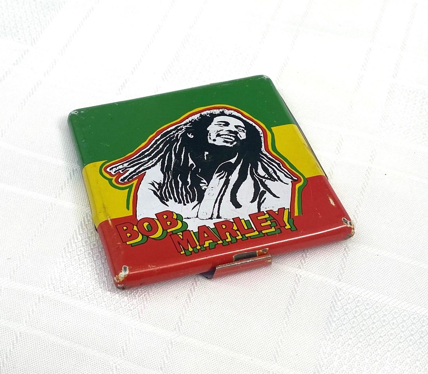 bob marley cigarette case Vintage Bob Marley Cigarette Case