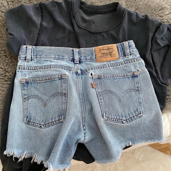 Levi's vintage revisité // Short en jean