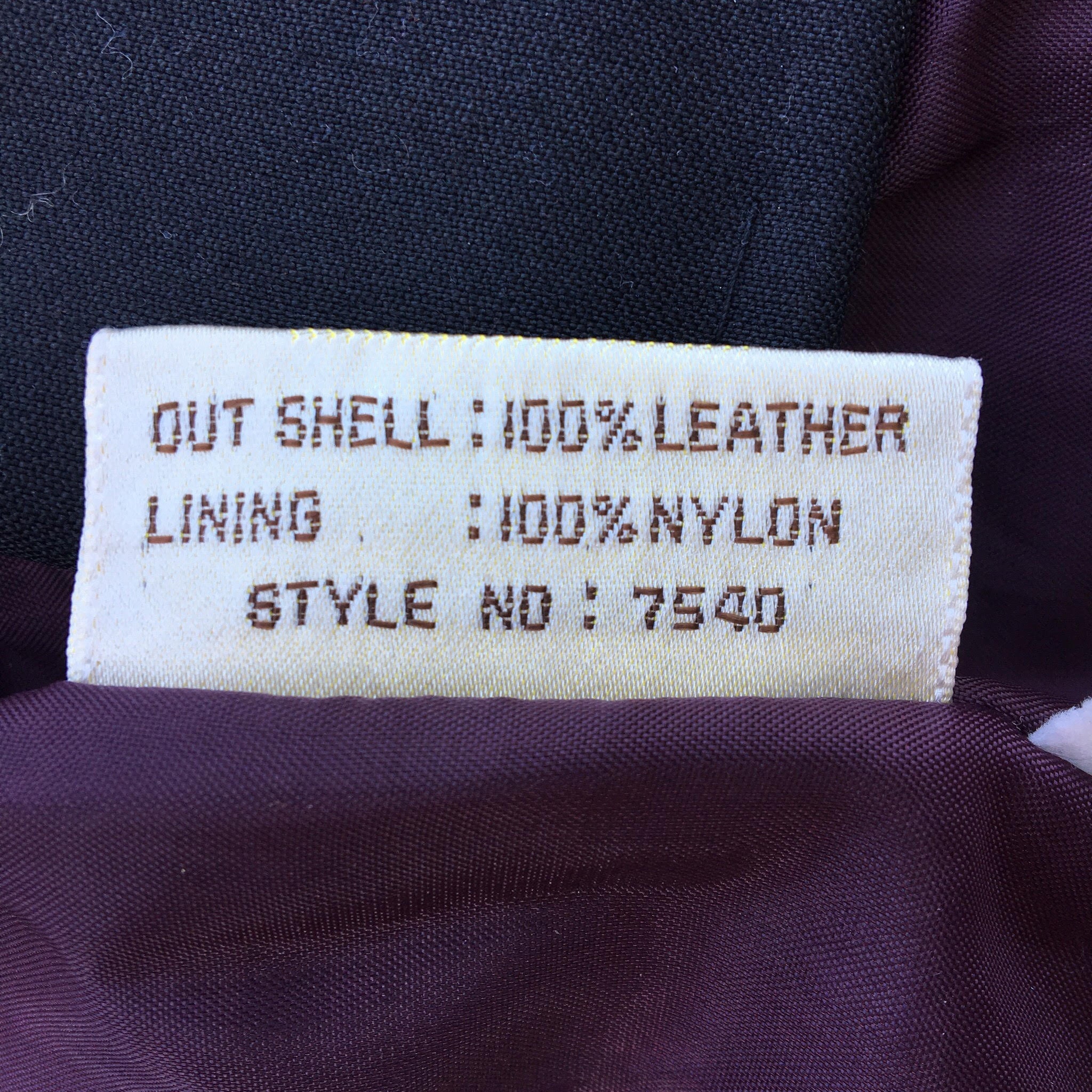 Vintage Berman's Leather Jacket in Burgundy - Etsy