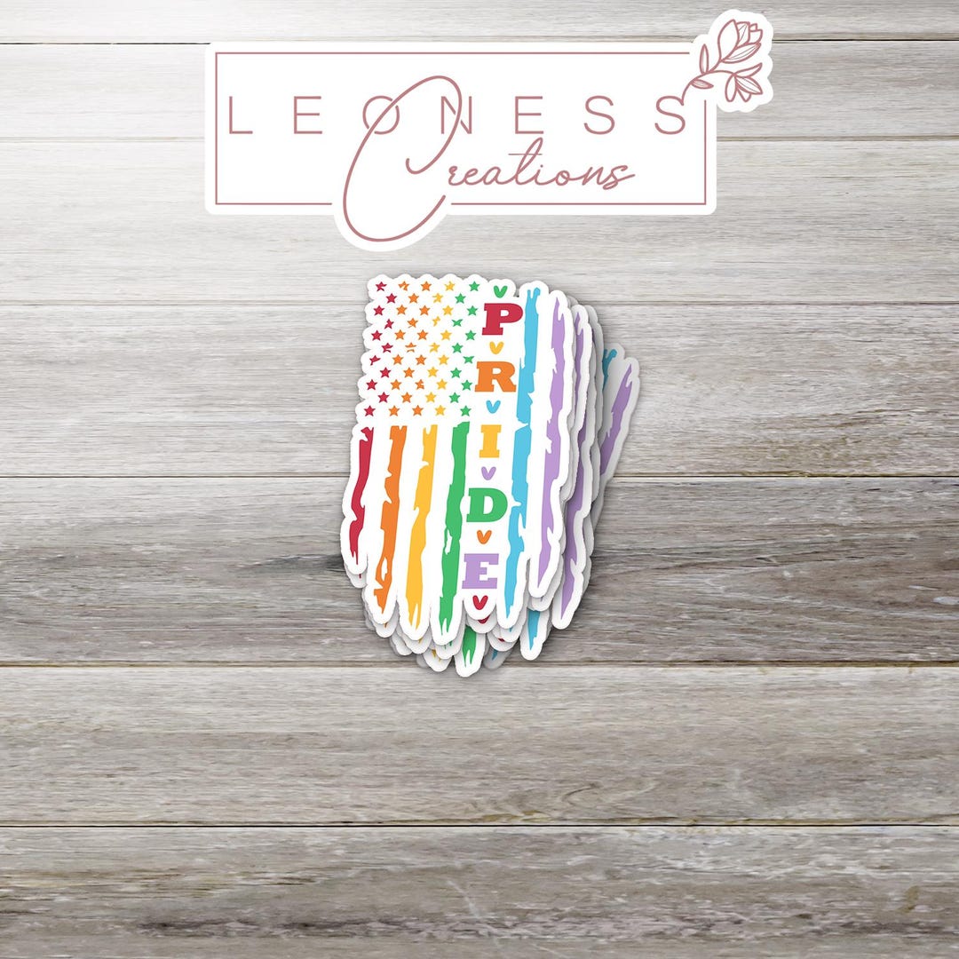 Pride Flag Sticker - Etsy