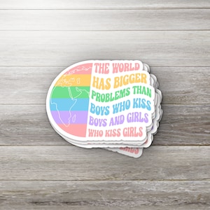The World Has Bigger Problems Sticker