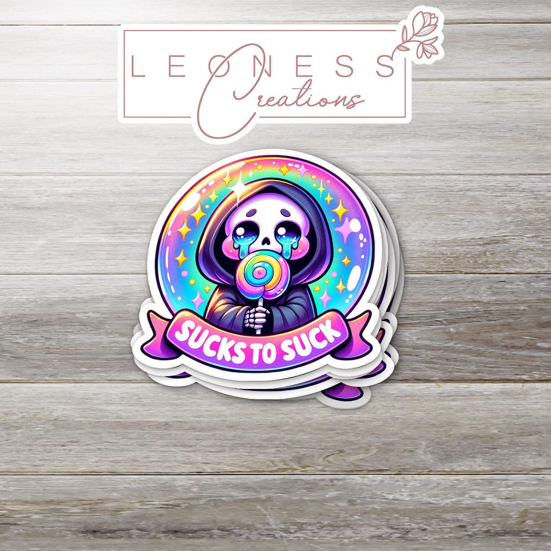 Sucks to Suck Sticker - Etsy